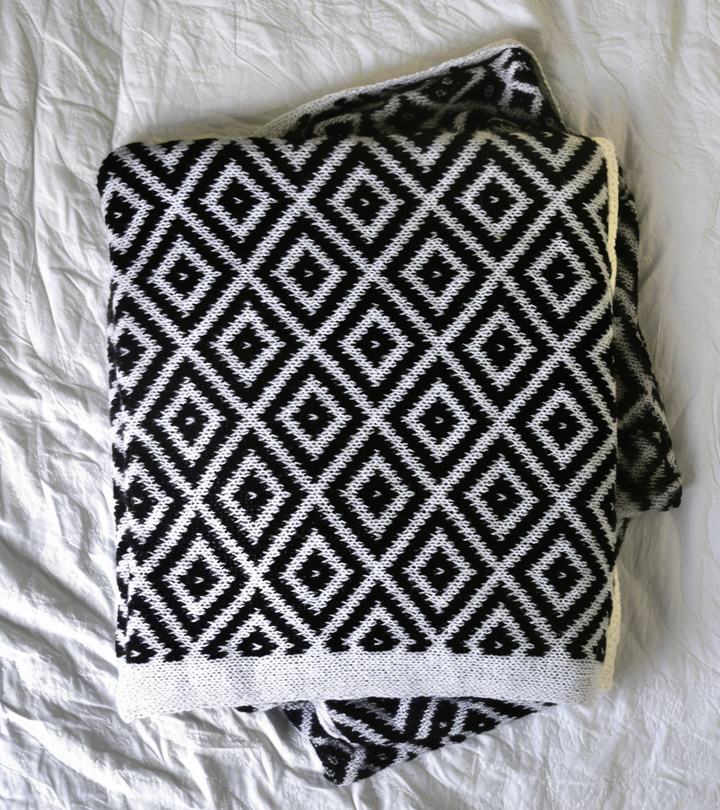 Noir Rhombus  Blanket