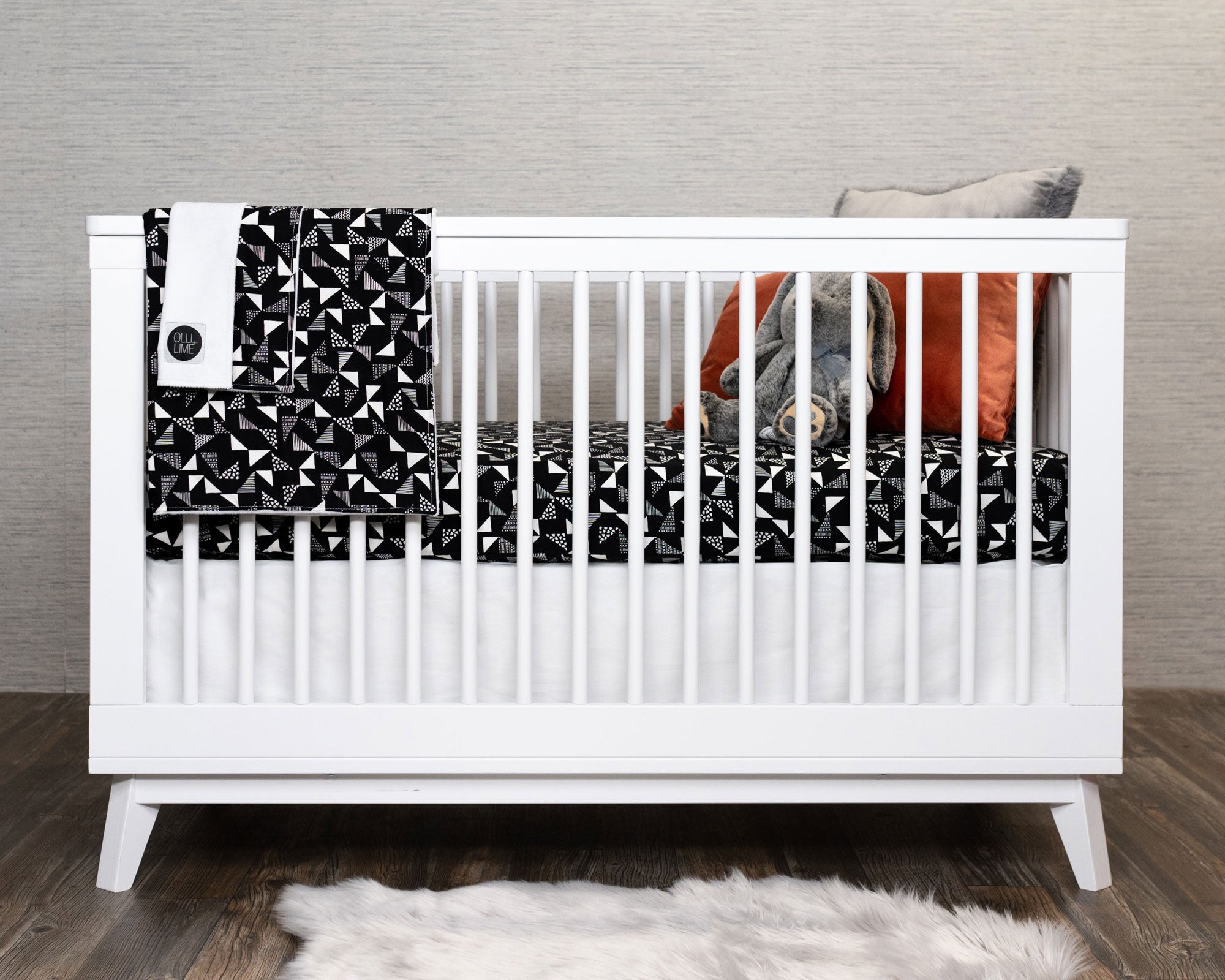 Monochrome Nursery Minimalist Nursery Design Collection Olli Lime